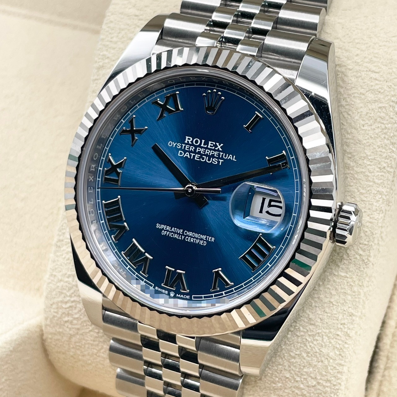 ����å��� �ǥ��ȥ��㥹�� 126334 ���������֥롼 ����ӥ꡼�֥쥹 41mm