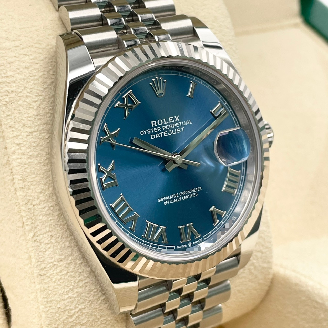 ����å��� �ǥ��ȥ��㥹�� 126334 ���������֥롼 ����ӥ꡼�֥쥹 41mm
