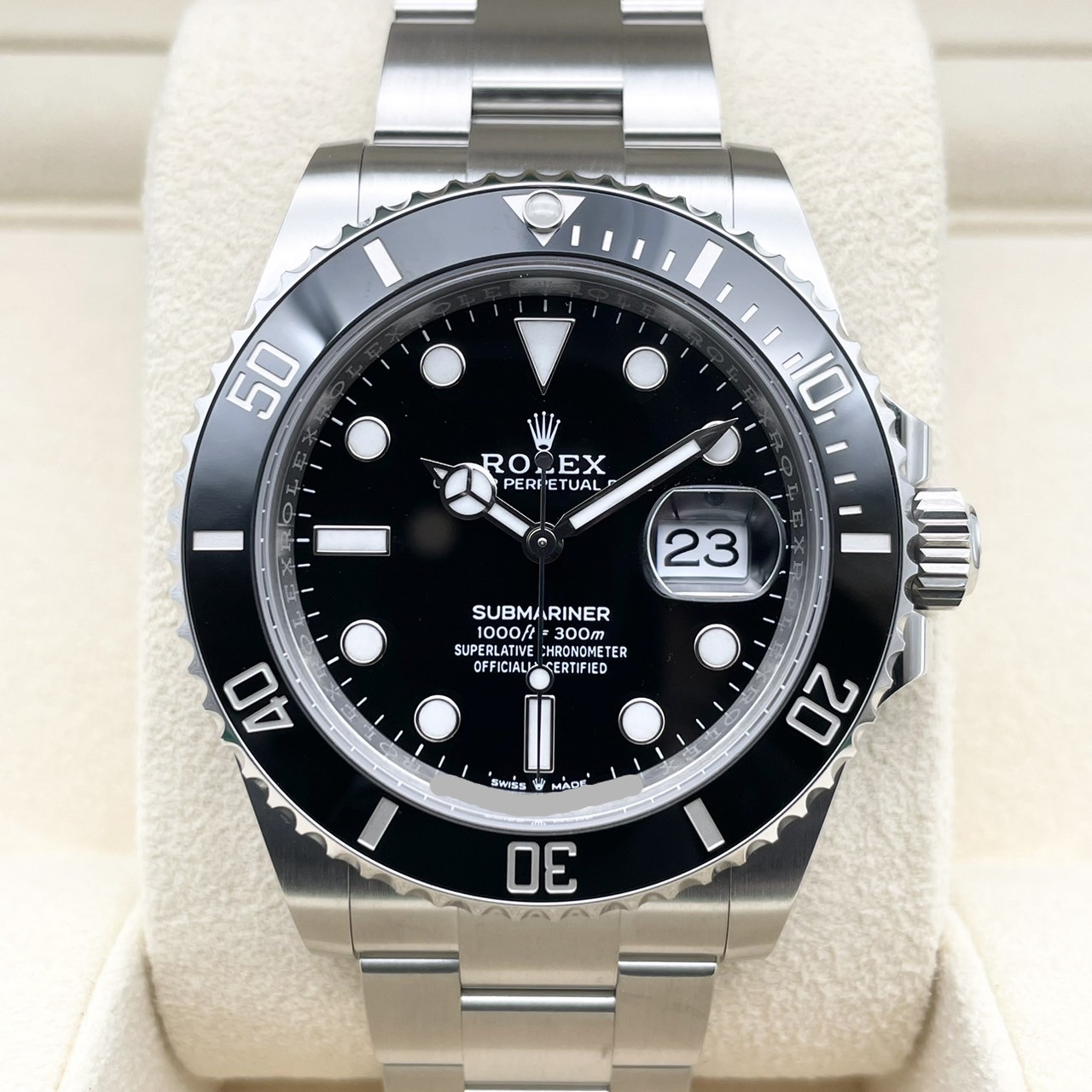 ����å��� ���֥ޥ꡼�ʥǥ��� 126610LN �֥�å� 41mm