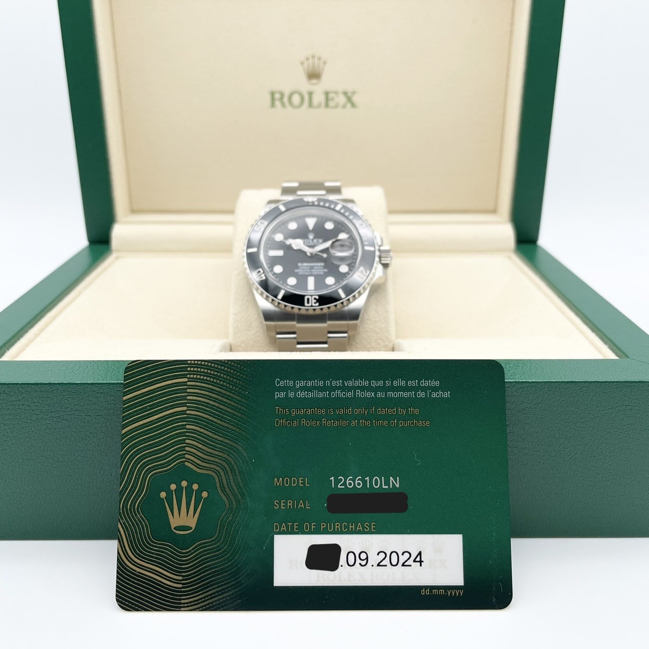 ����å��� ���֥ޥ꡼�ʥǥ��� 126610LN �֥�å� 41mm