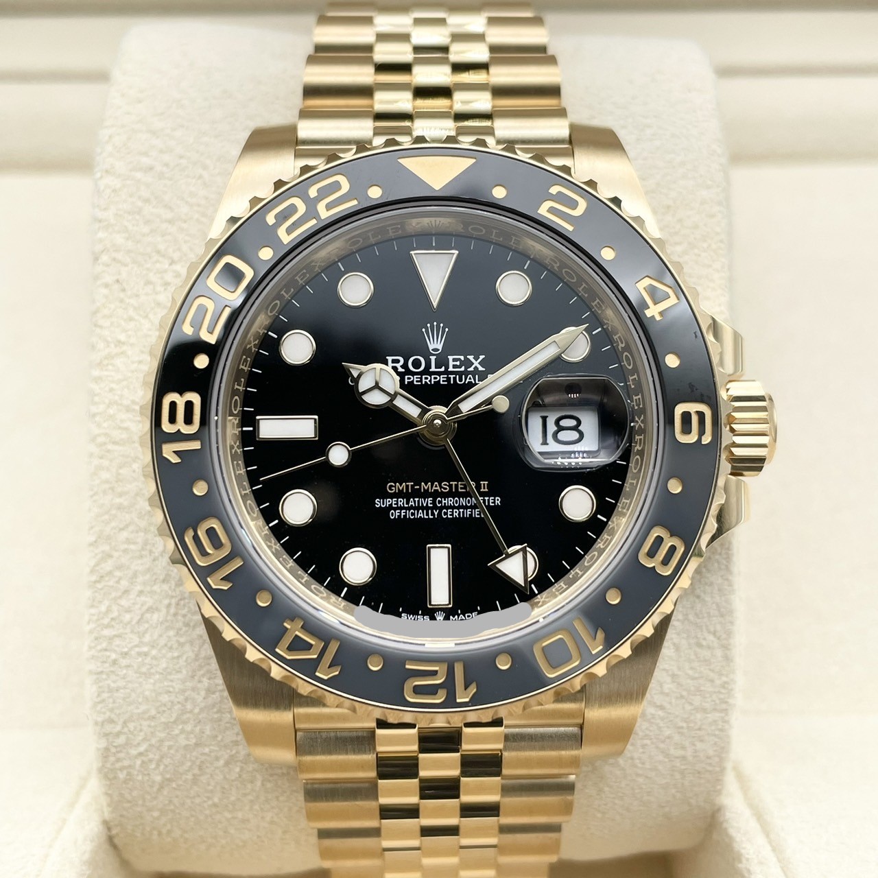 ����å��� GMT�ޥ�����II 126718GRNR ����ӥ꡼�֥쥹��å� �֥�å� 40mm