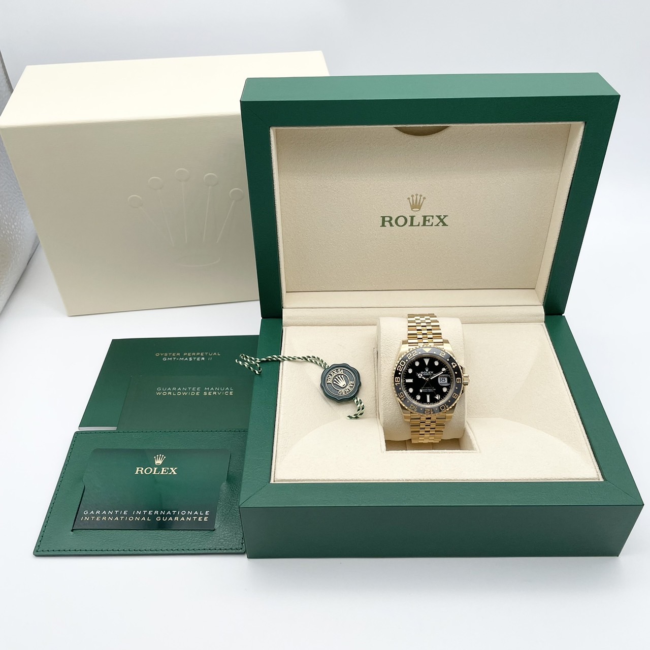 ����å��� GMT�ޥ�����II 126718GRNR ����ӥ꡼�֥쥹��å� �֥�å� 40mm