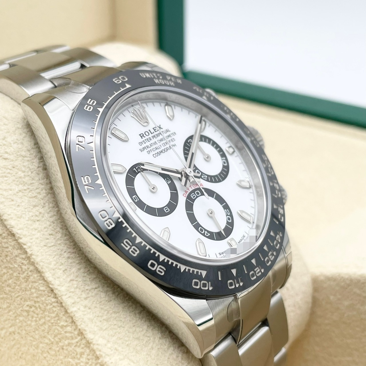 �ڰ����ݸ�����դ��ۥ���å��� �ǥ��ȥ� 116500LN �ۥ磻�� �����������֥쥹 40mm