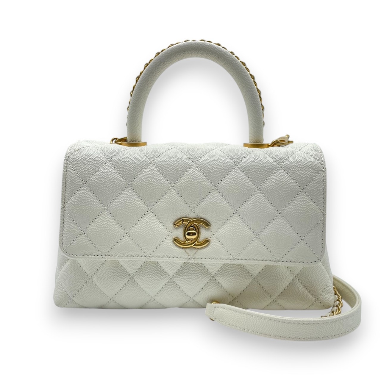 シャネル(CHANEL) キャビアスキン(Caviarskin) 中古 ショルダーバッグ