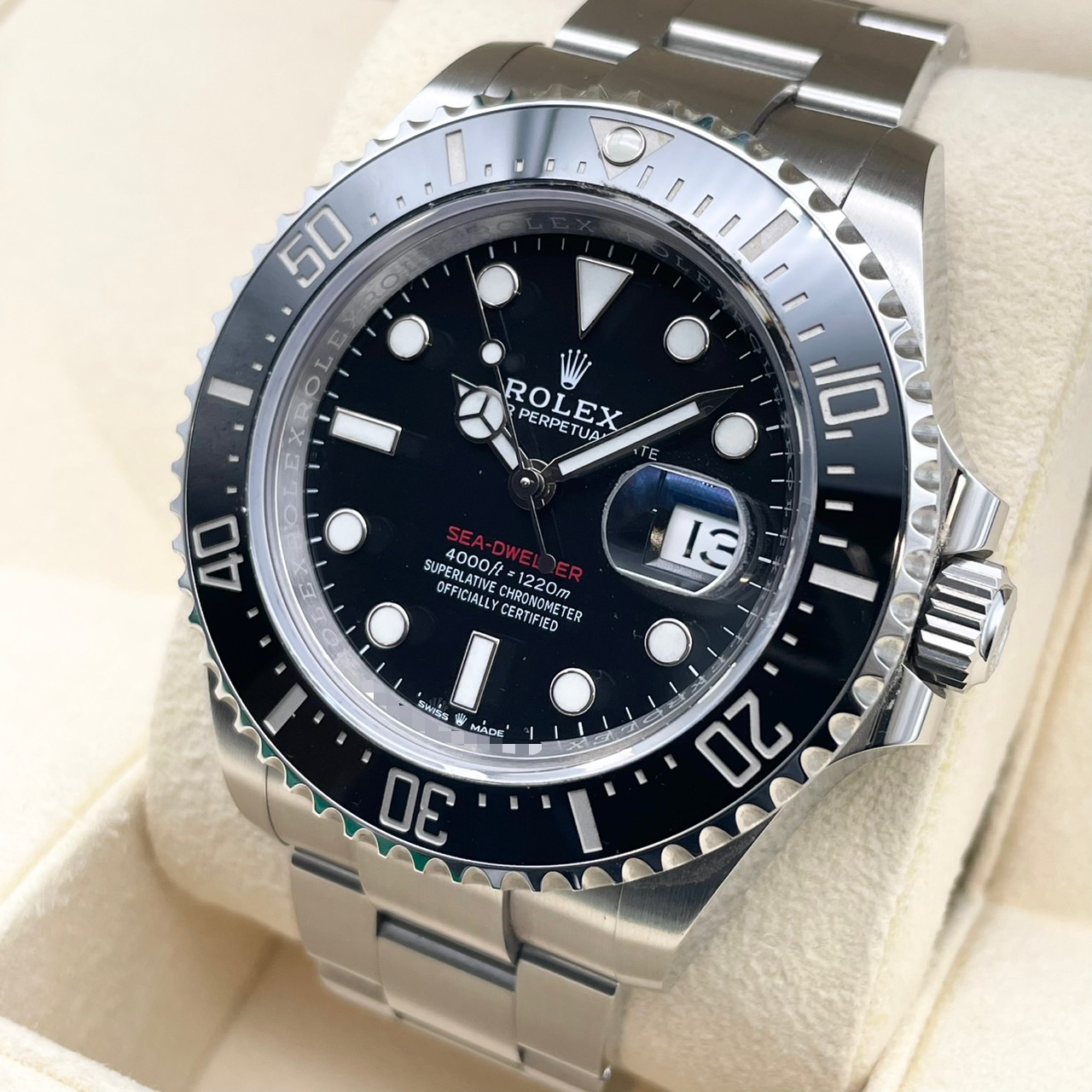 �ڤ��Ͳ����ò��ۥ���å��� �����ɥ����顼 126600 �֥�å� ���ƥ�쥹�������� 43mm
