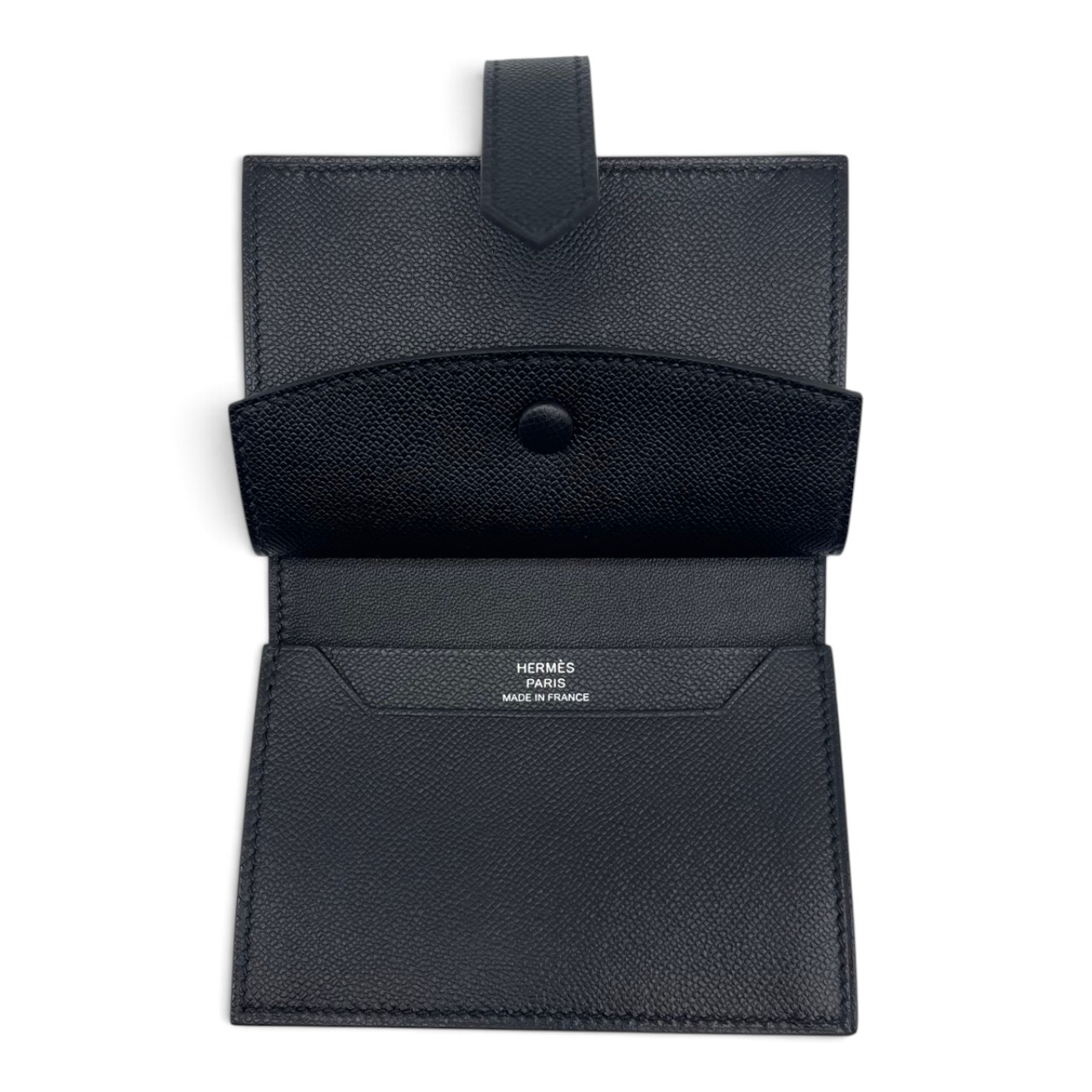 エルメス ベアン ミニ ソーブラック ヴォーマダム ブラック金具 K刻印