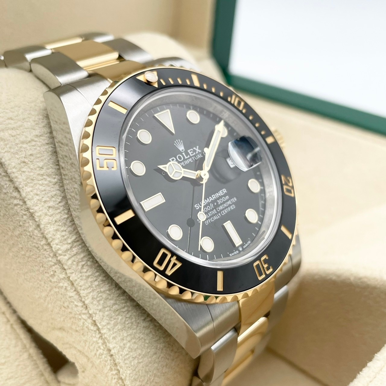 ����å��� ���֥ޥ꡼�ʥǥ��� 126613LN �֥�å� ���ƥ�쥹��������+��������������� 41mm