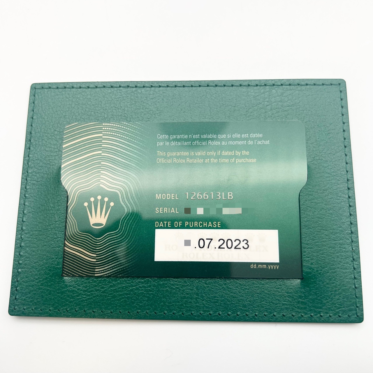 ����å��� ���֥ޥ꡼�ʡ��ǥ��� 126613LB �������֥롼 41mm