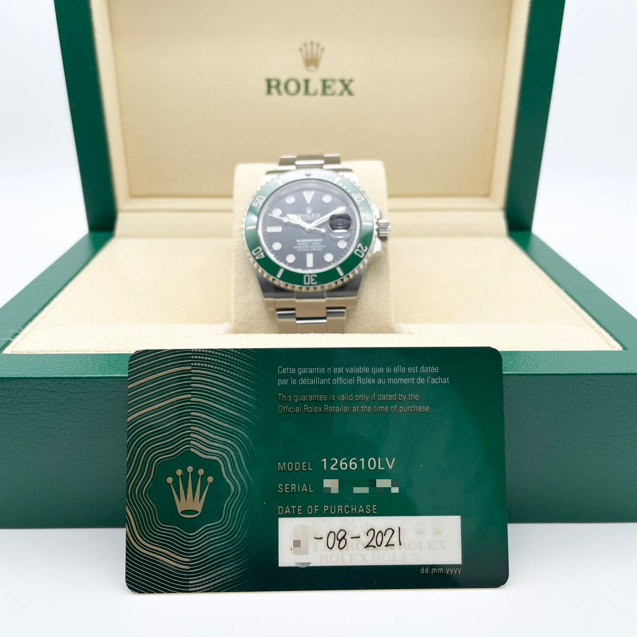 ������Ź�ݸ�����դ����ۥ���å��� ���֥ޥ꡼�ʥǥ��� 126610LV �֥�å� 41mm