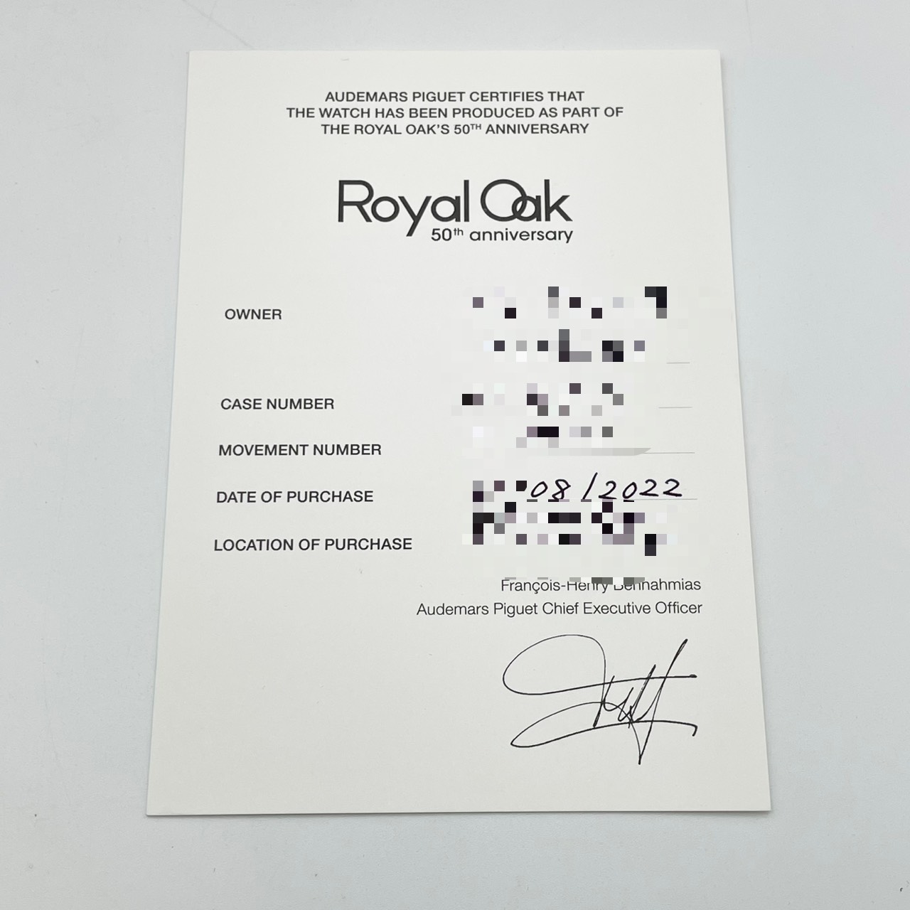 �ڸ����ò��ۡ�50��ǯ��ǰ����������ܥ�ǥ롪�ۥ����ǥޥԥ� ������륪���� 15510ST.OO.1320ST.04 ���������꡼�� 41mm