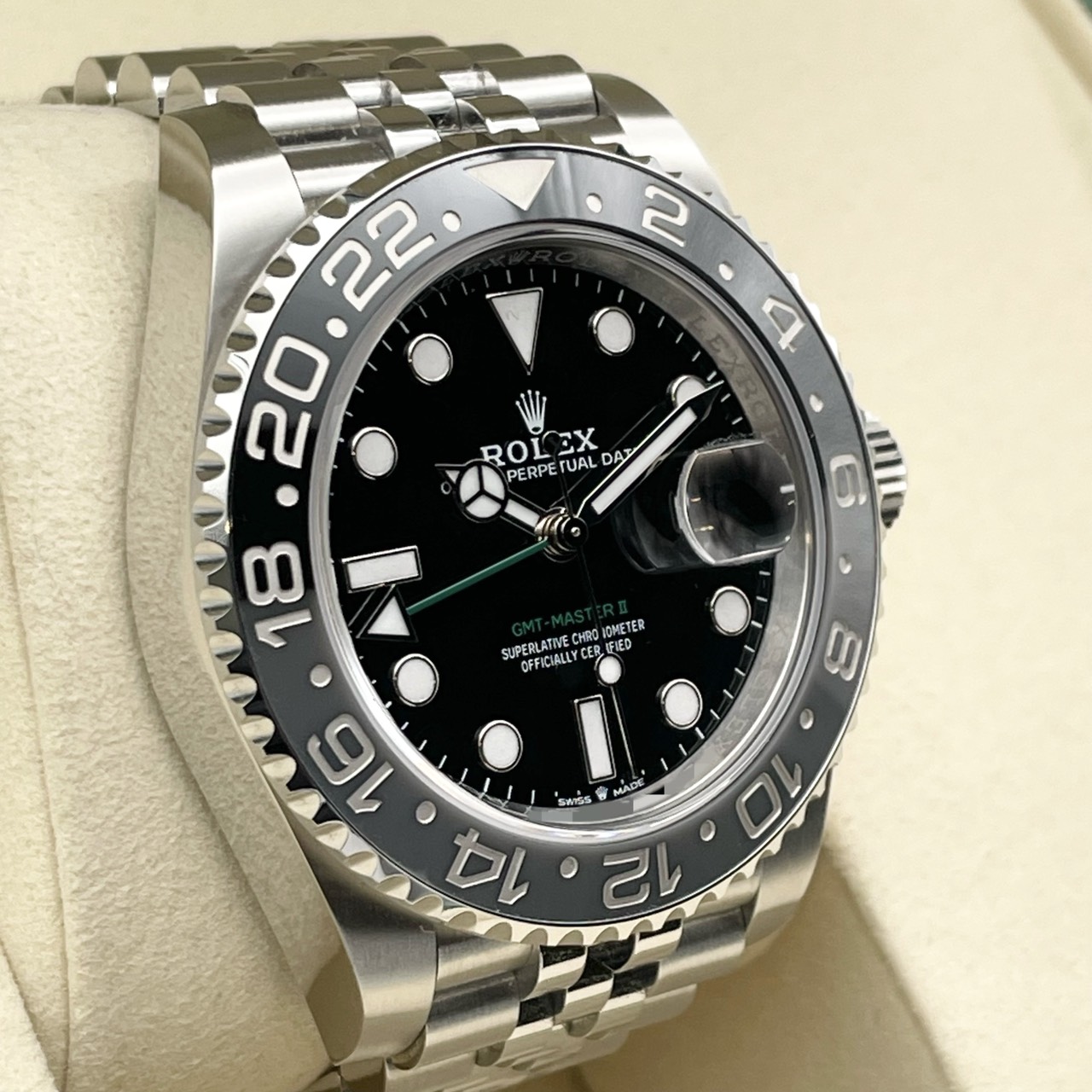 ���ݾڽ�����2025ǯ10��ۥ���å��� GMT�ޥ�����II 126710GRNR �֥�å� ����ӥ꡼�֥쥹��å� 40mm