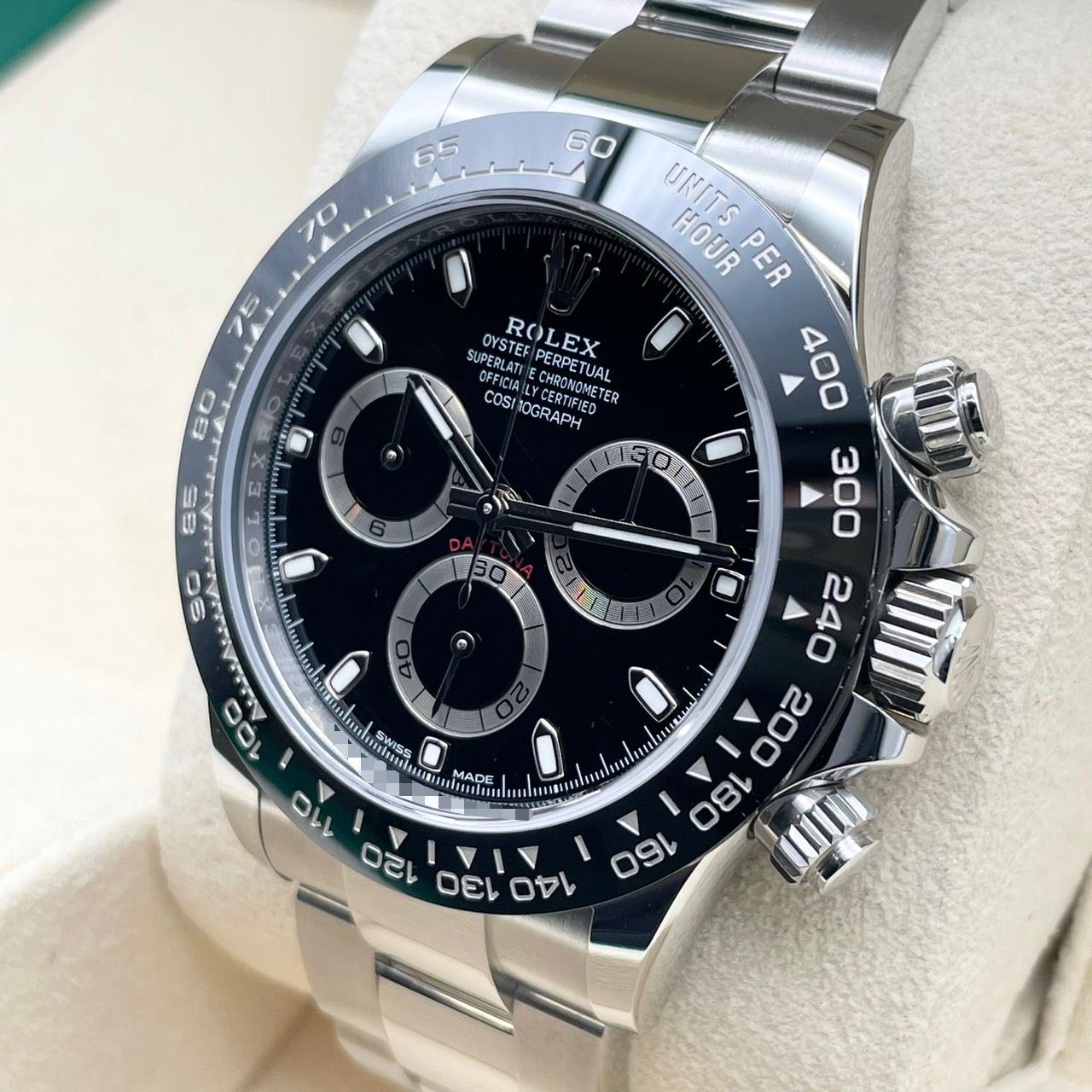 �ڴ����ʿ���̤�����ʡۥ���å��� �ǥ��ȥ� 116500LN �֥�å� ���ƥ�쥹�������� 40mm