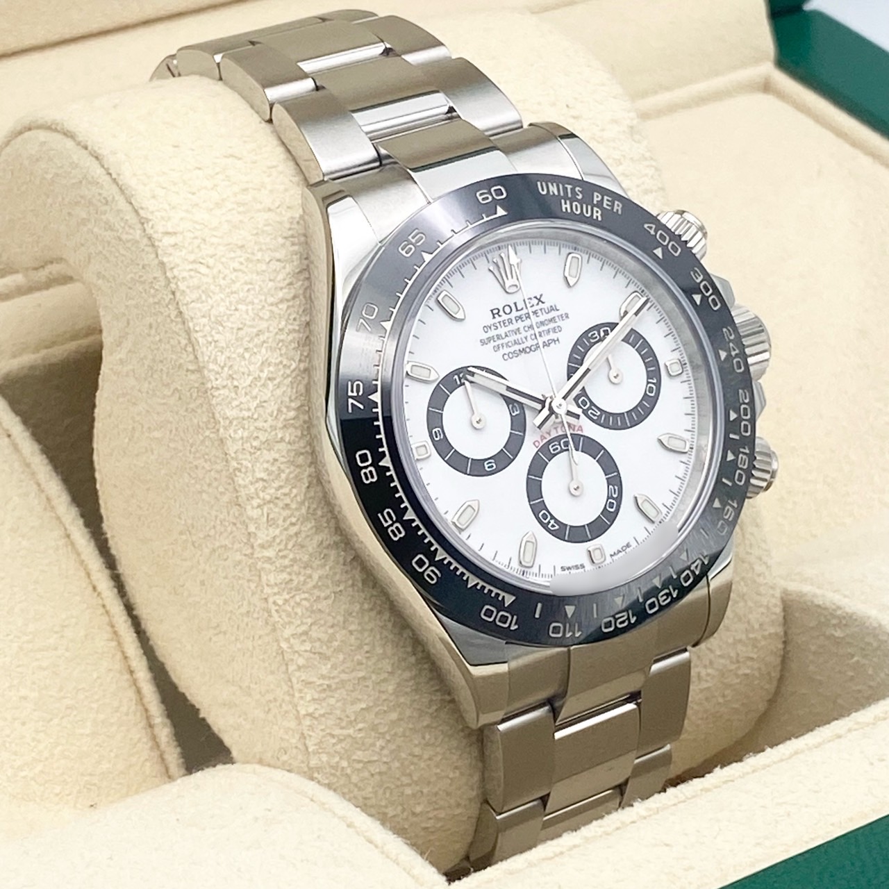 ����å��� �ǥ��ȥ� 116500LN �ۥ磻�� �����������֥쥹 40mm