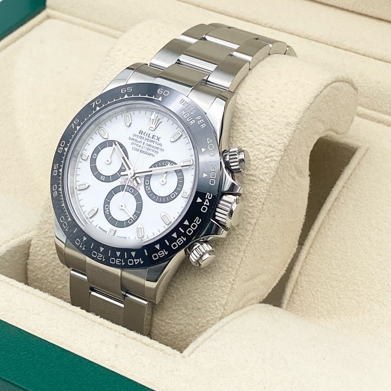 ����å��� �ǥ��ȥ� 116500LN �ۥ磻�� �����������֥쥹 40mm