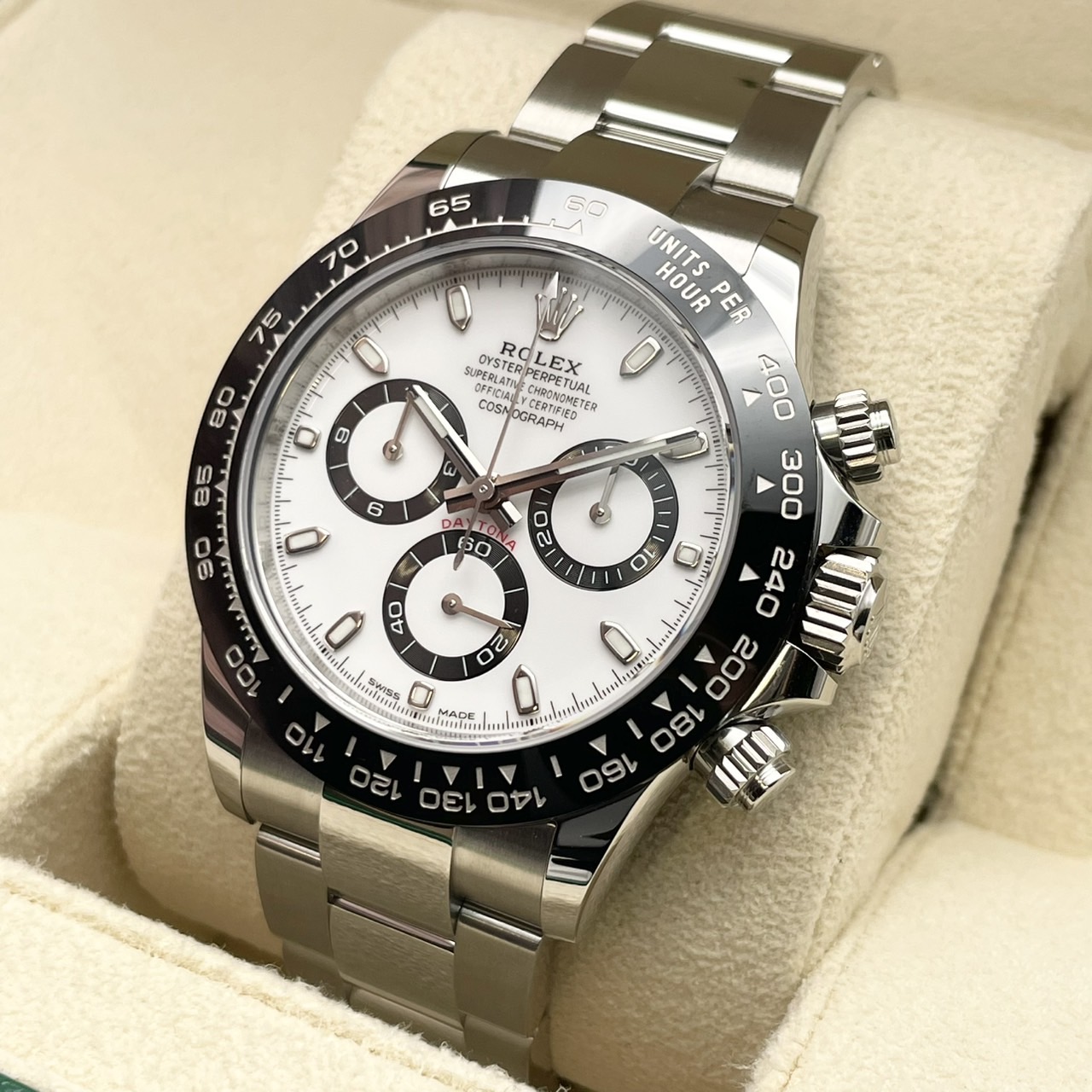 ��ͽ������桪�ۥ���å��� �ǥ��ȥ� 116500LN �ۥ磻�� �����������֥쥹 40mm