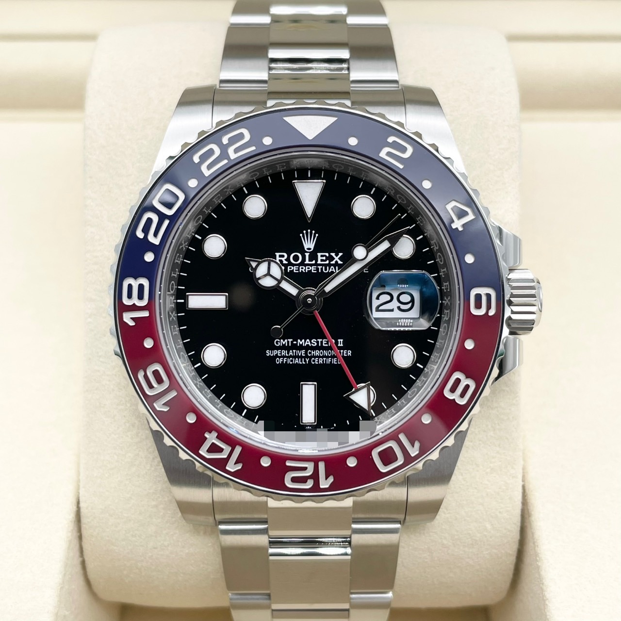 ���ò����ϡ��ۡ�2025ǯ7����ۥ���å��� GMT�ޥ�����II 126710BLRO �����������֥쥹��å� �֥�å� 40mm