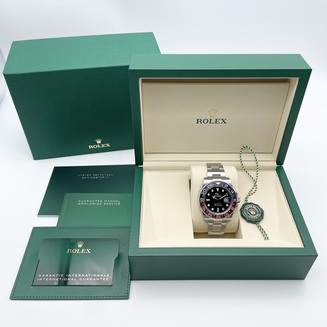 ���ò����ϡ��ۡ�2025ǯ7����ۥ���å��� GMT�ޥ�����II 126710BLRO �����������֥쥹��å� �֥�å� 40mm