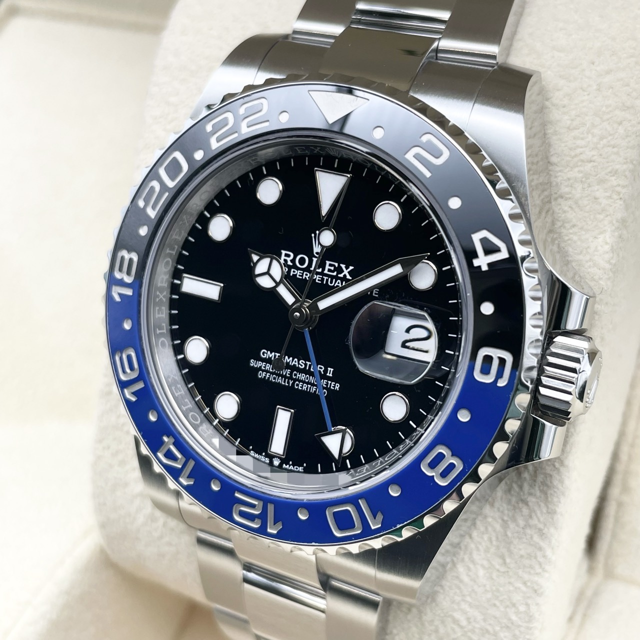 ����å��� GMT�ޥ�����II 126710BLNR �Хåȥޥ� �����������֥쥹 40mm