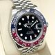 ����å��� GMT�ޥ�����II 126710BLRO �ڥץ� ����ӥ꡼�֥쥹��å� �֥�å� 40mm