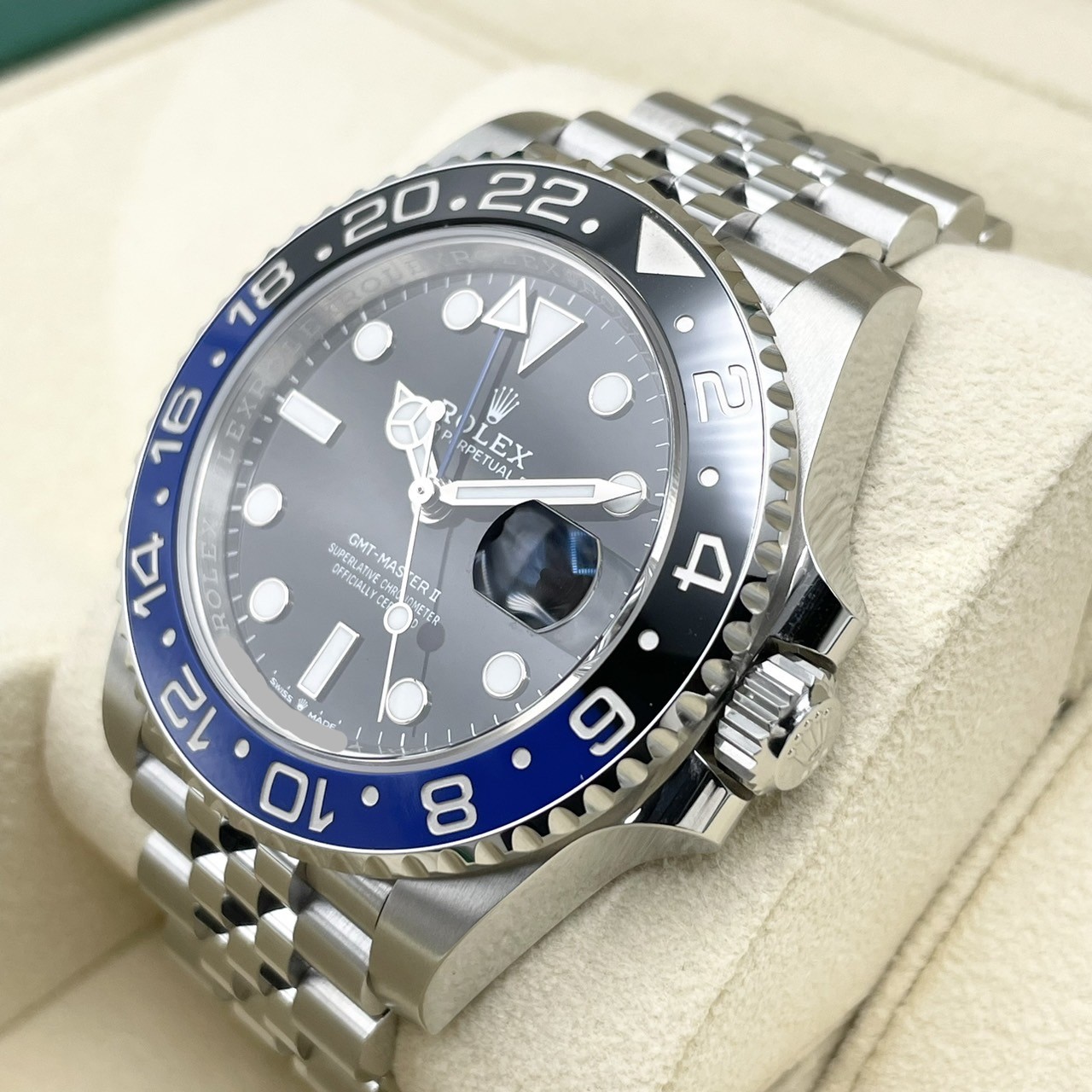 ����å��� GMT�ޥ�����II 126710BLNR ����ӥ꡼�֥쥹��å� �֥�å� �Хåȥޥ� 40mm