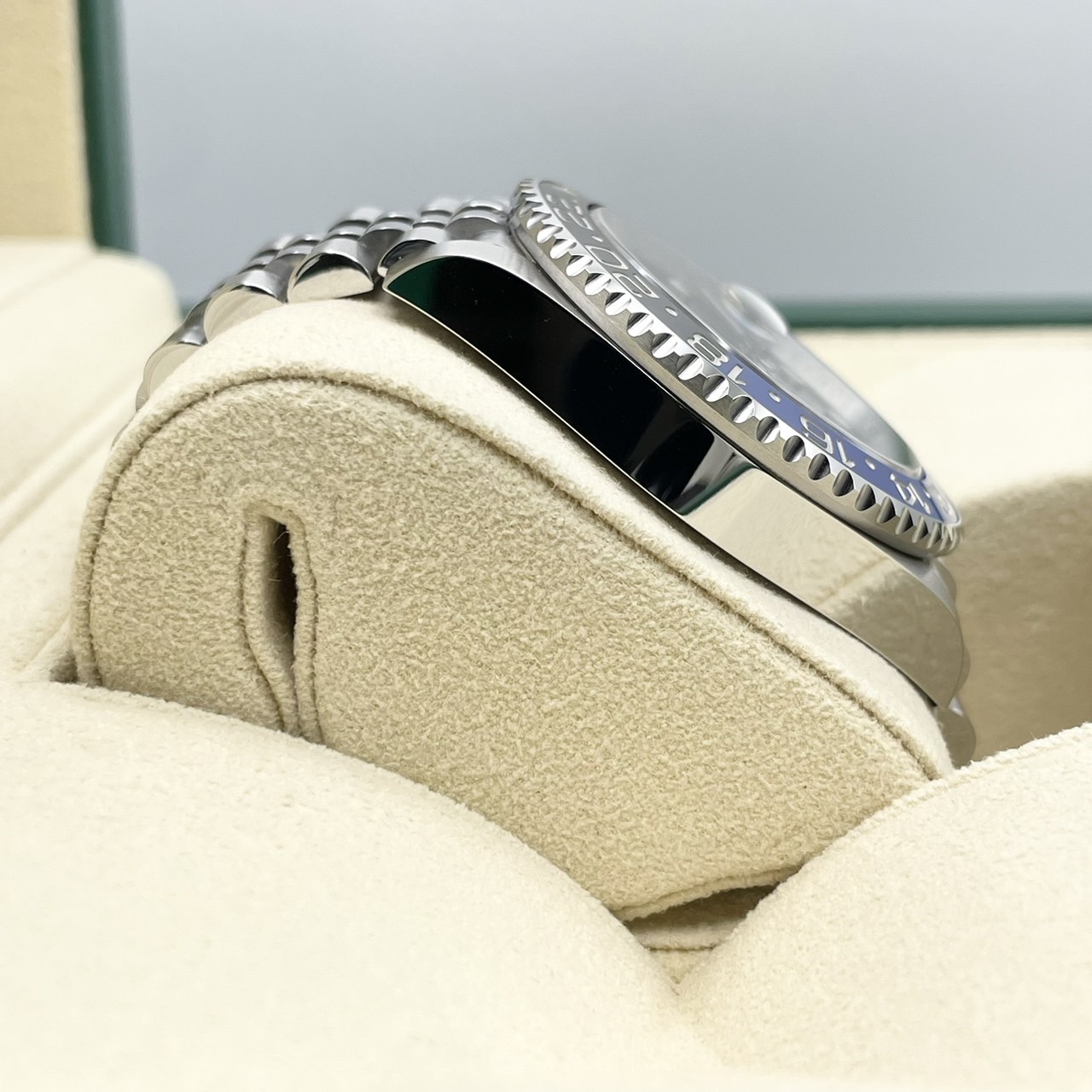 ����å��� GMT�ޥ�����II 126710BLNR ����ӥ꡼�֥쥹��å� �֥�å� �Хåȥޥ� 40mm