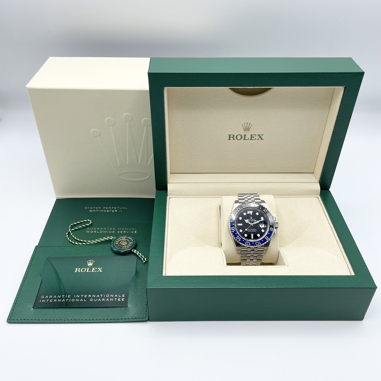 ����å��� GMT�ޥ�����II 126710BLNR ����ӥ꡼�֥쥹��å� �֥�å� �Хåȥޥ� 40mm