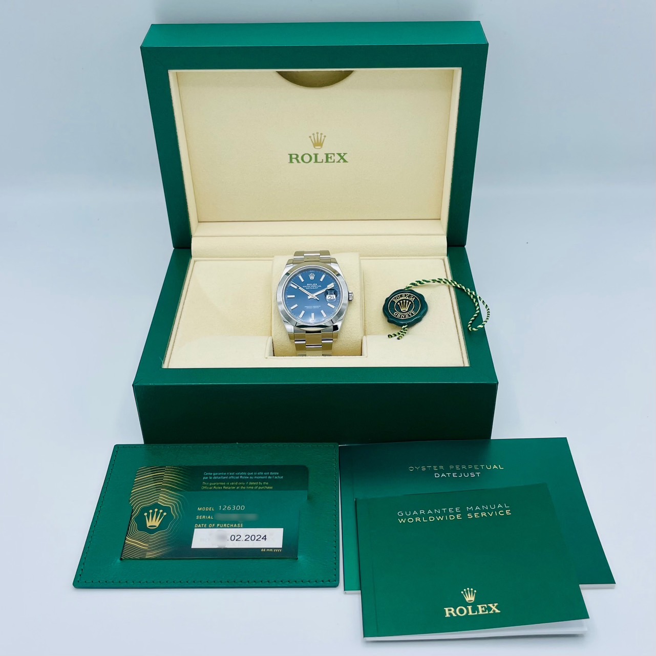 �ڲ�ƻ�Υ���ƥꥸ���󥹡��ۡڿ��ʡۥ���å��� �ǥ��ȥ��㥹��41 126300 �����������֥쥹��å� �֥롼 41mm