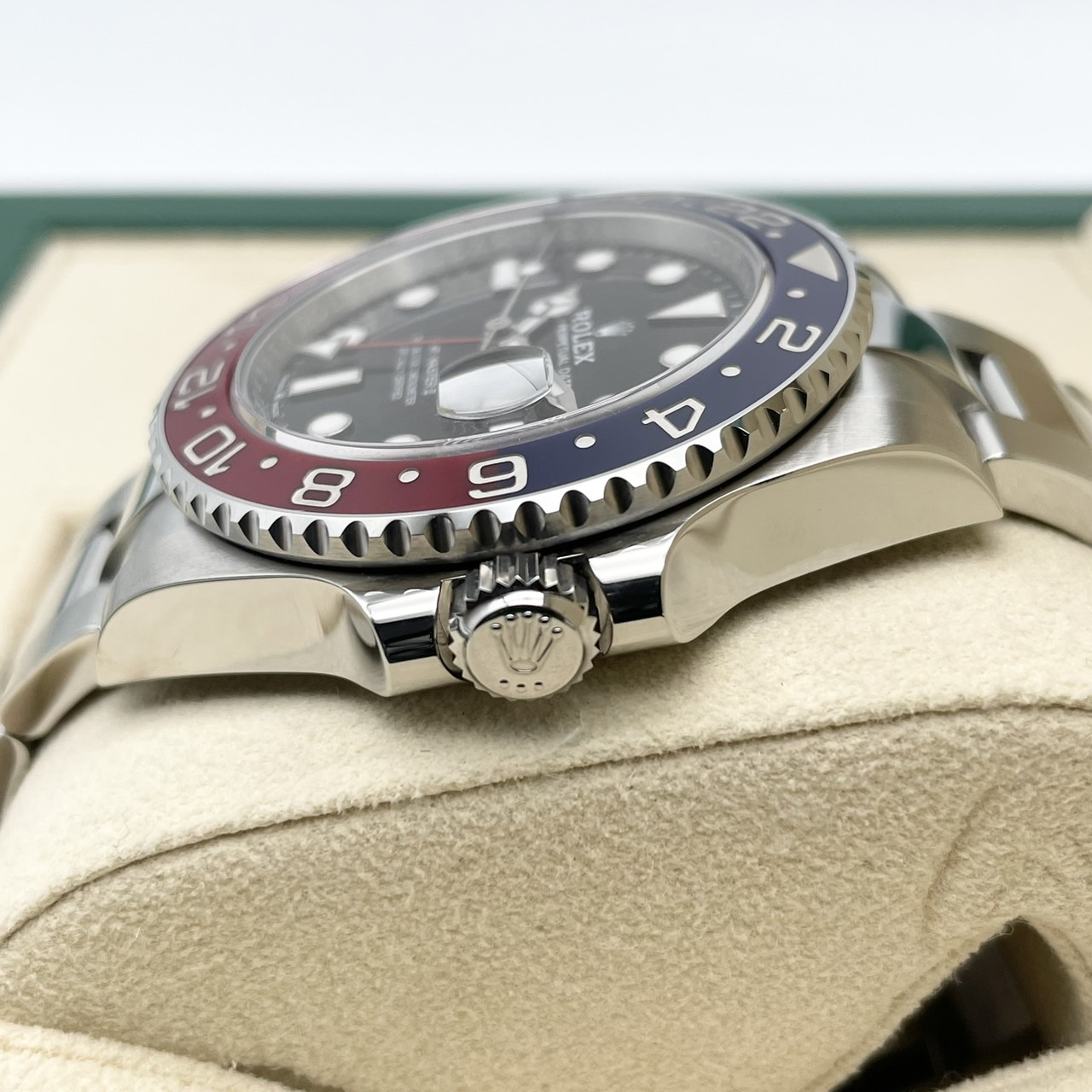 ����å��� GMT�ޥ�����II 126710BLRO �ڥץ� �����������֥쥹��å� �֥�å� 40mm