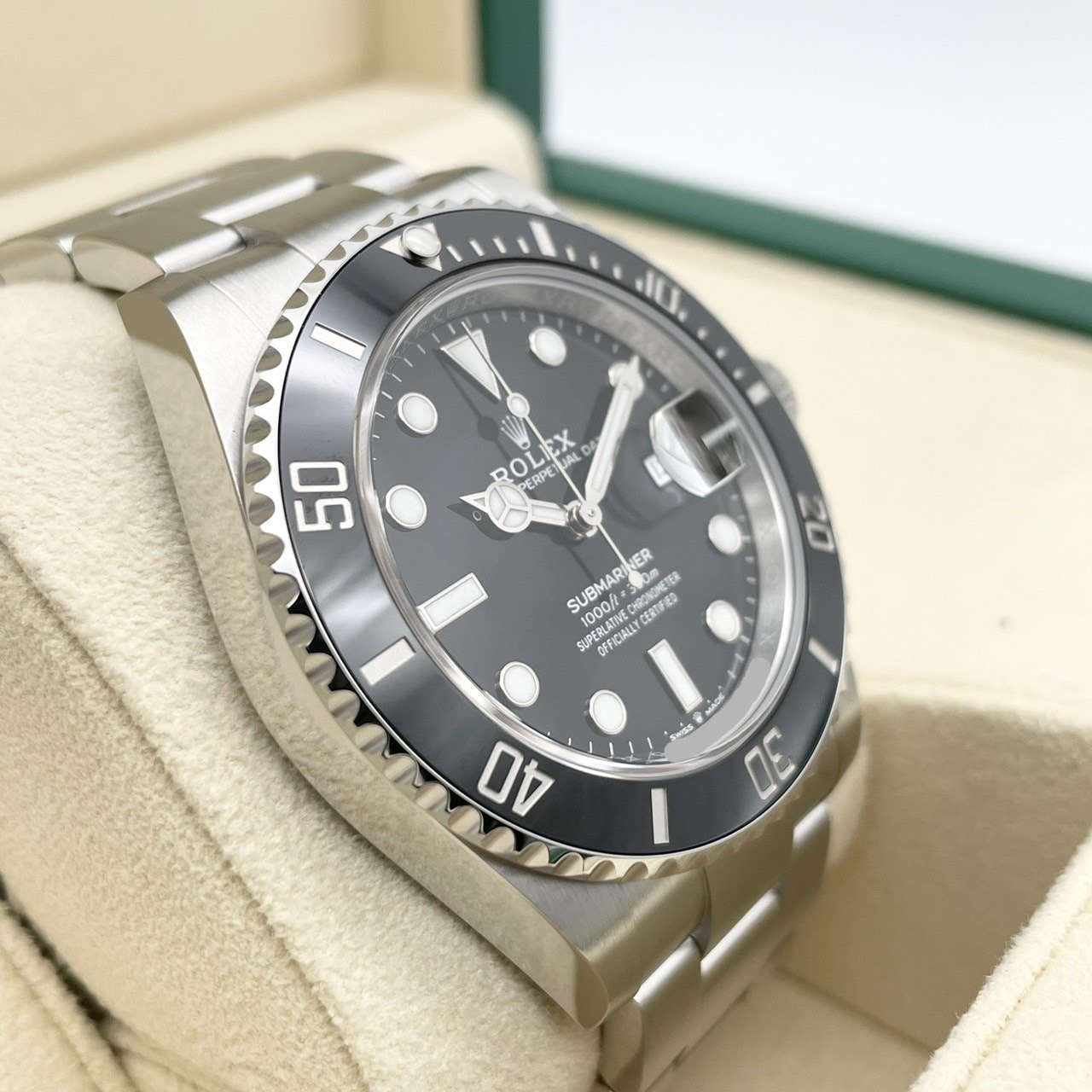 �ڸ��ꥭ���ڡ���ۥ���å��� ���֥ޥ꡼�ʥǥ��� 126610LN �֥�å� 41mm