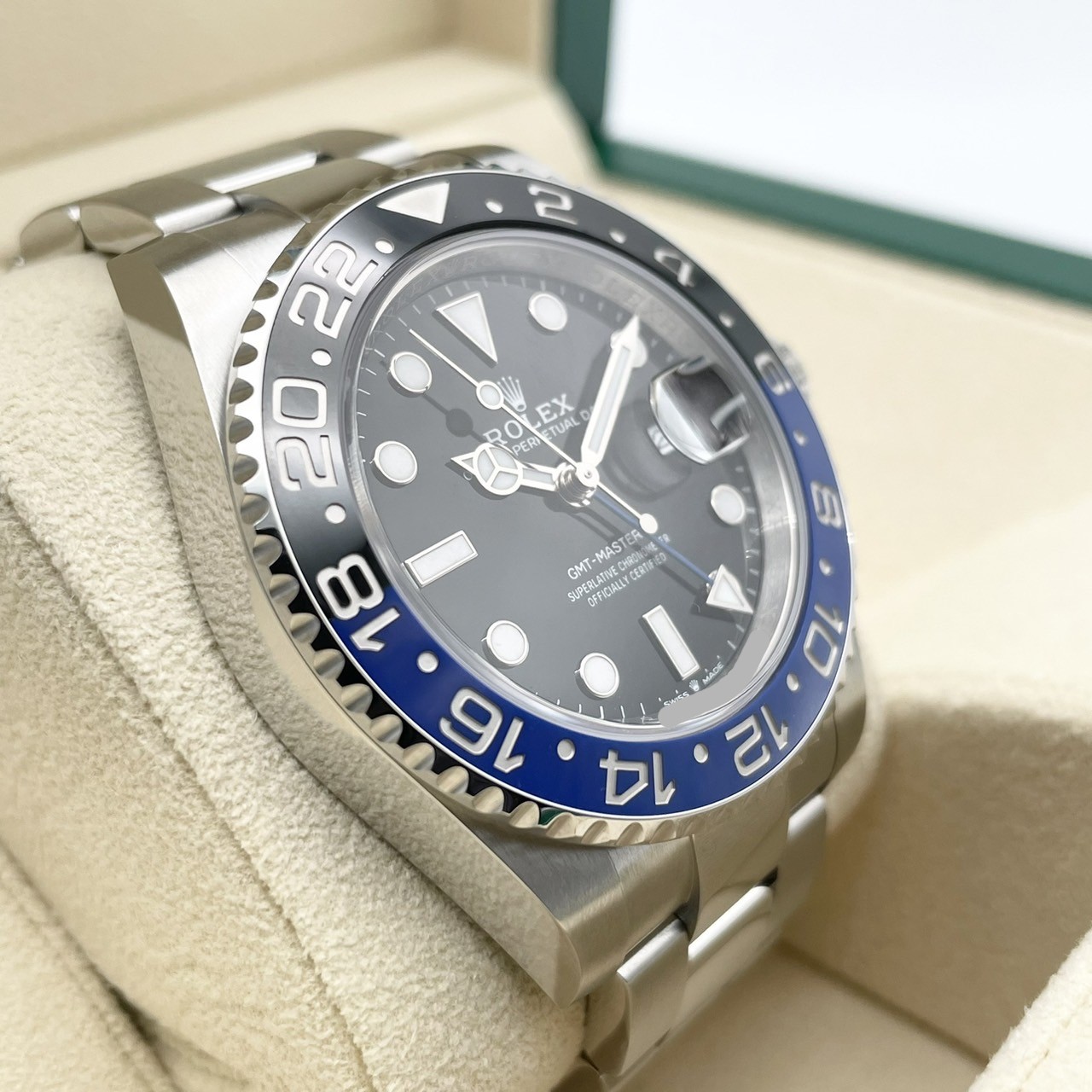 ��11/30(��)�ޤǸ������ò��ۥ���å��� GMT�ޥ�����II 126710BLNR �Хåȥޥ� �����������֥쥹 40mm