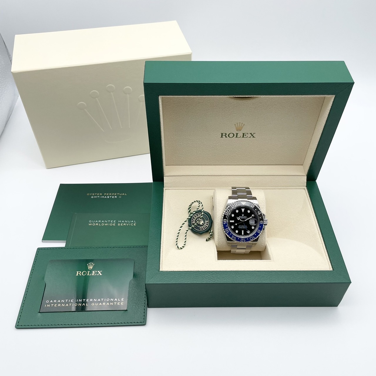 ��11/30(��)�ޤǸ������ò��ۥ���å��� GMT�ޥ�����II 126710BLNR �Хåȥޥ� �����������֥쥹 40mm