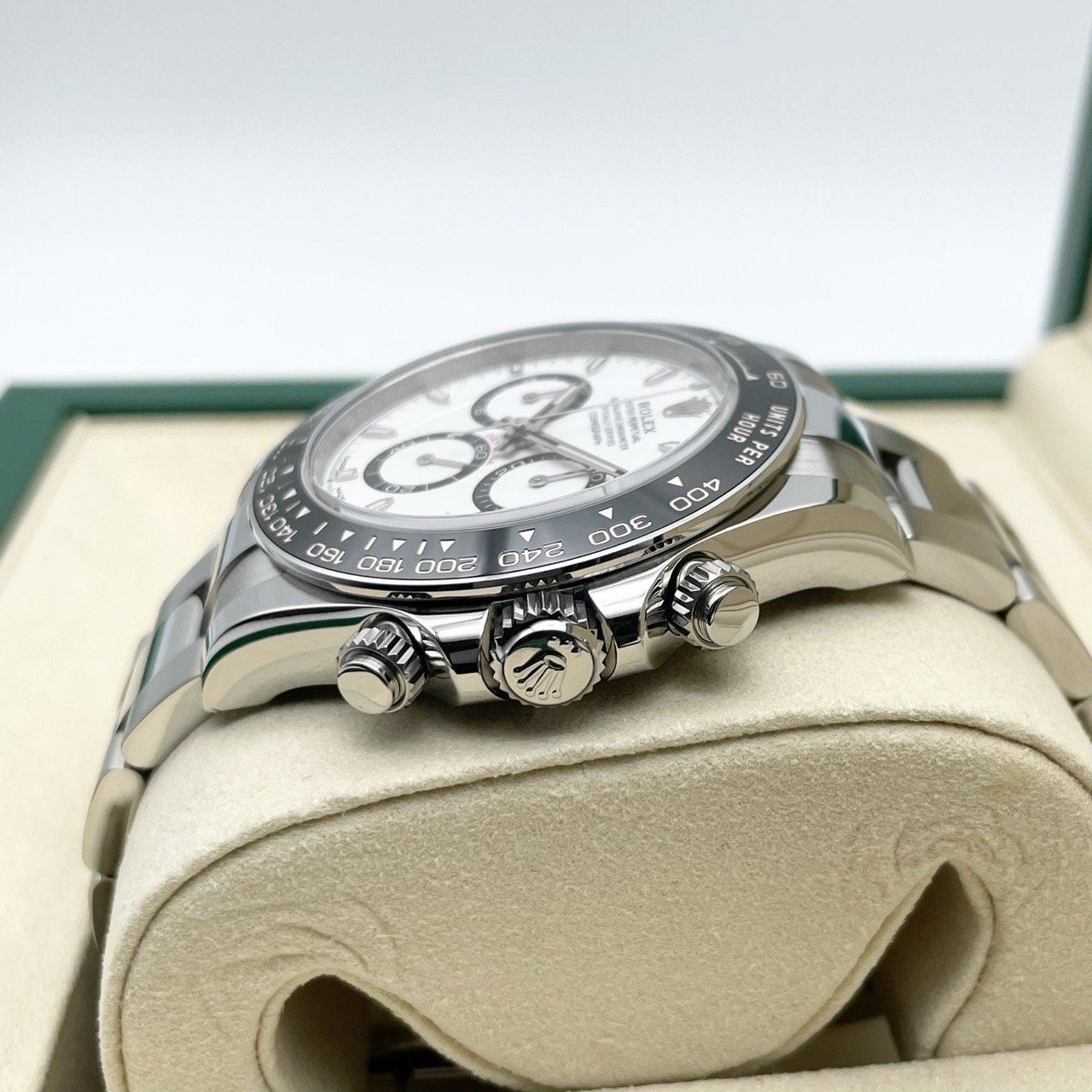 �ڿ�Ȣ��°���ۥ���å��� �ǥ��ȥ� 126500LN �ۥ磻�� ���ƥ�쥹�������� �����������֥쥹 40mm