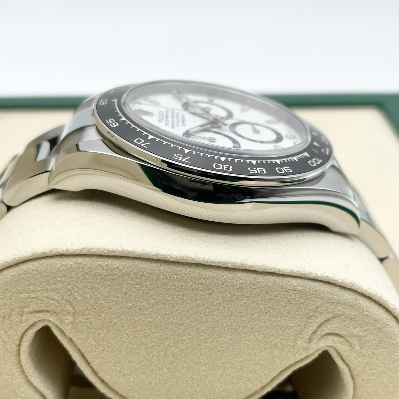 �ڿ�Ȣ��°���ۥ���å��� �ǥ��ȥ� 126500LN �ۥ磻�� ���ƥ�쥹�������� �����������֥쥹 40mm