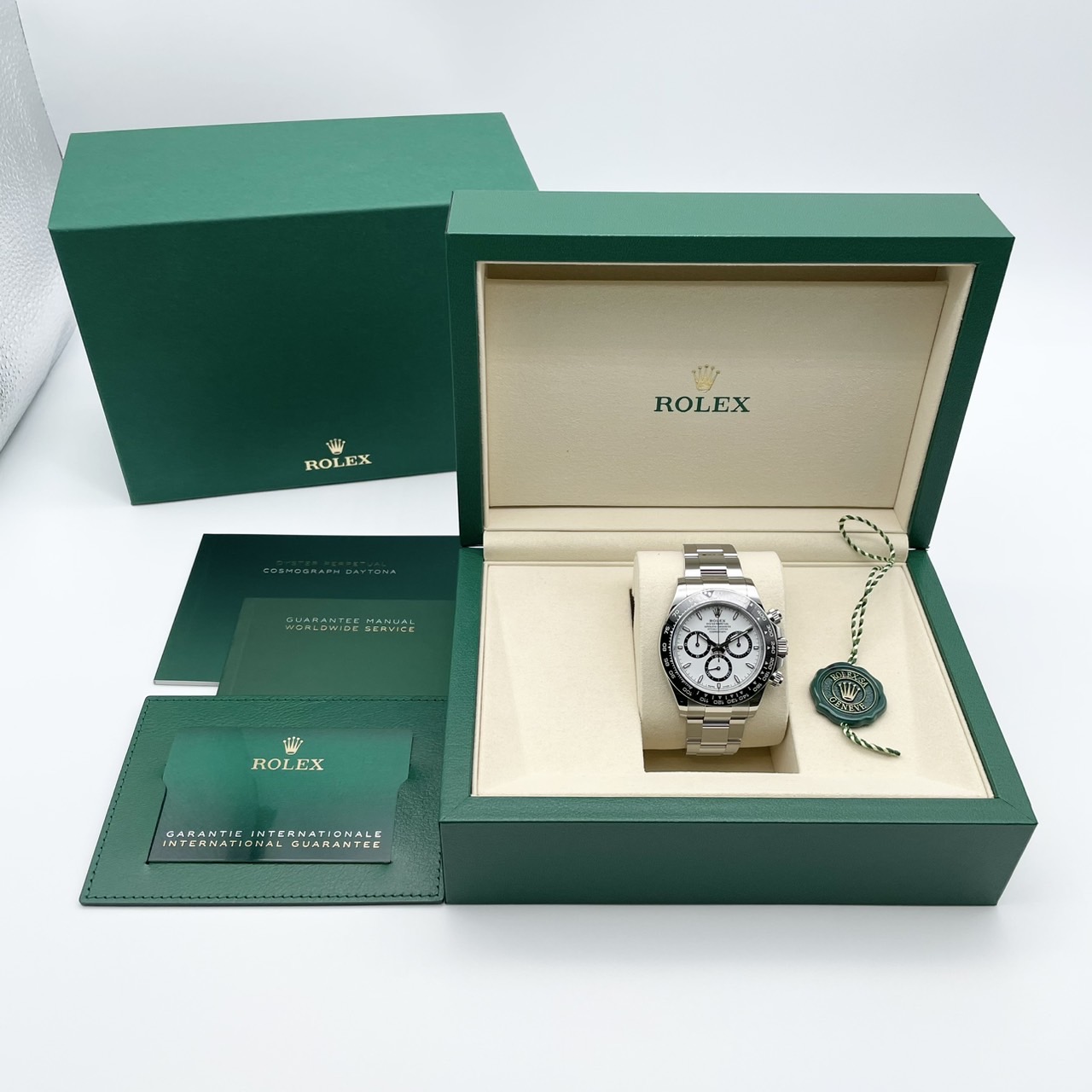 �ڿ�Ȣ��°���ۥ���å��� �ǥ��ȥ� 126500LN �ۥ磻�� ���ƥ�쥹�������� �����������֥쥹 40mm