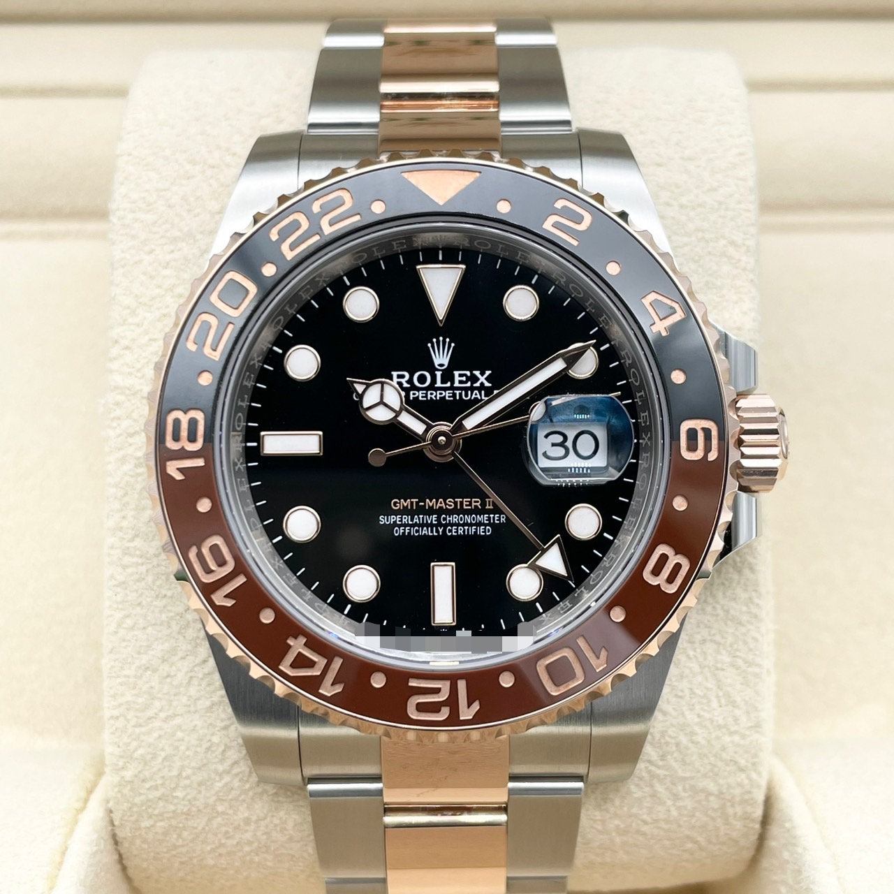 ��4/16(��)�ޤ��ò��ۥ���å��� GMT�ޥ�����II 126711CHNR �֥�å� 40mm