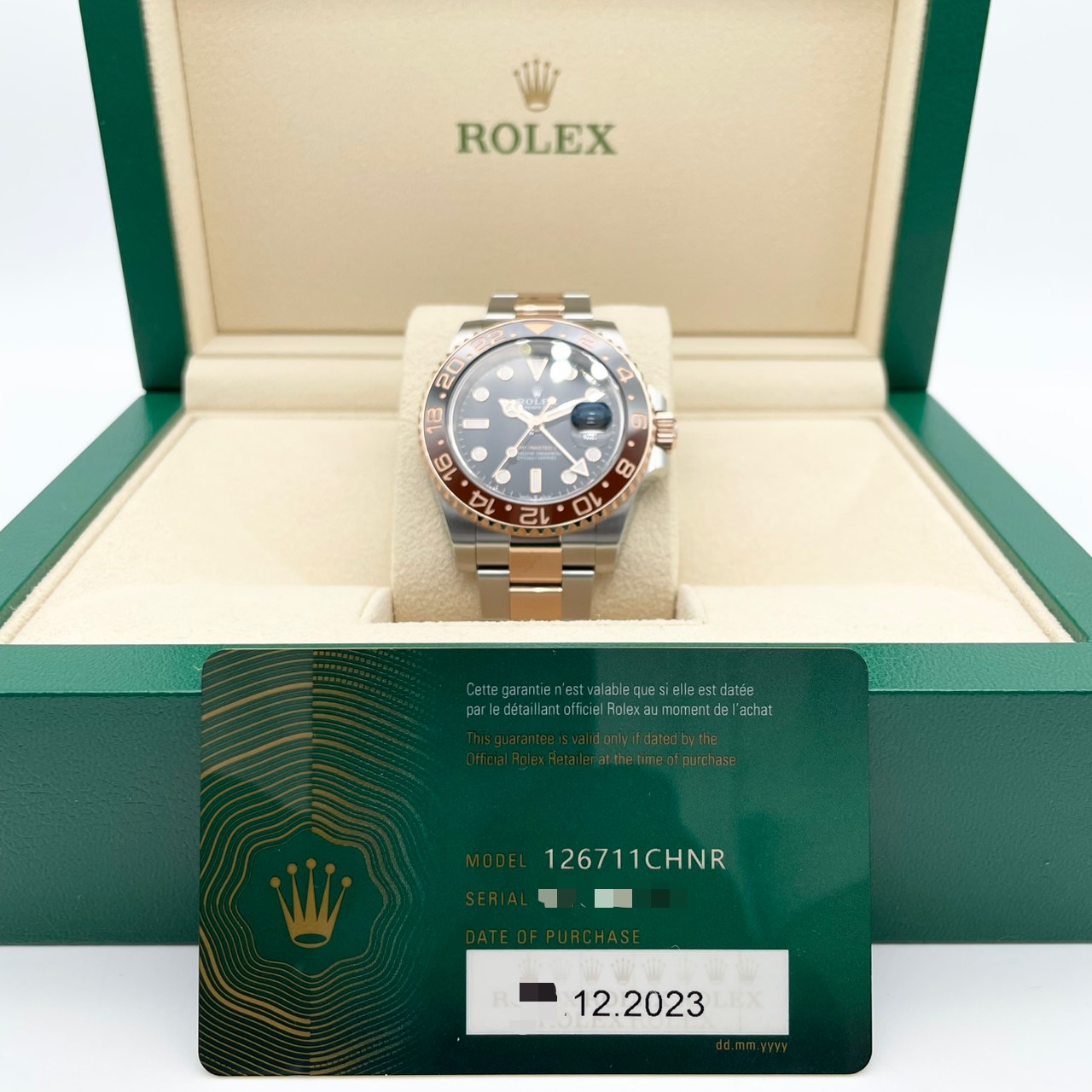 ��4/16(��)�ޤ��ò��ۥ���å��� GMT�ޥ�����II 126711CHNR �֥�å� 40mm