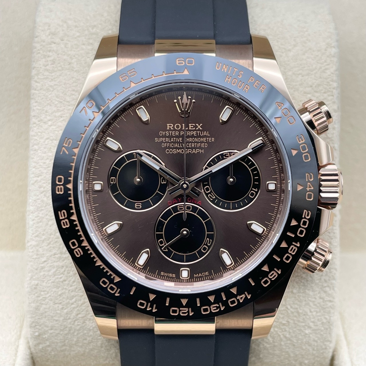 �ڿ��������°�����ۥ���å��� �ǥ��ȥ� 116515LN ���祳�졼�ȡ��֥�å� ���С�������������� �����������ե�å��� 40mm