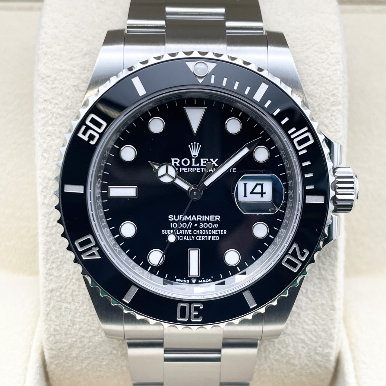 ����å��� ���֥ޥ꡼�ʡ��ǥ��� 126610LN �֥�å� 41mm