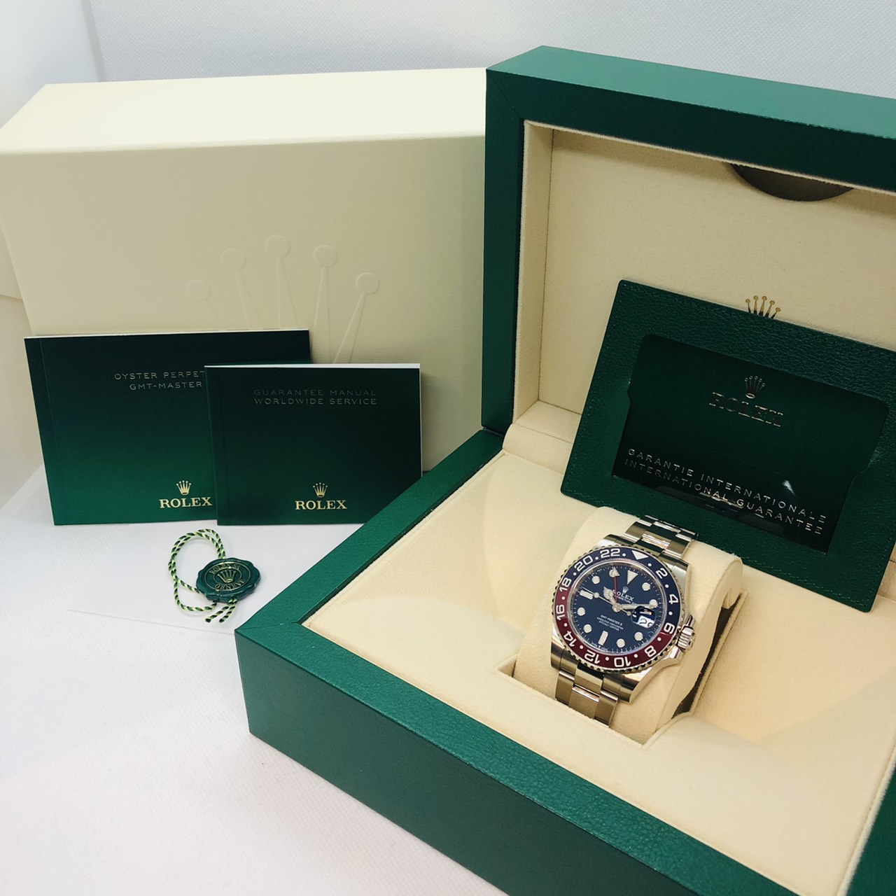 ����å��� GMT�ޥ�����II 126719BLRO �����������֥쥹��å� �֥롼 �ۥ磻�ȥ������