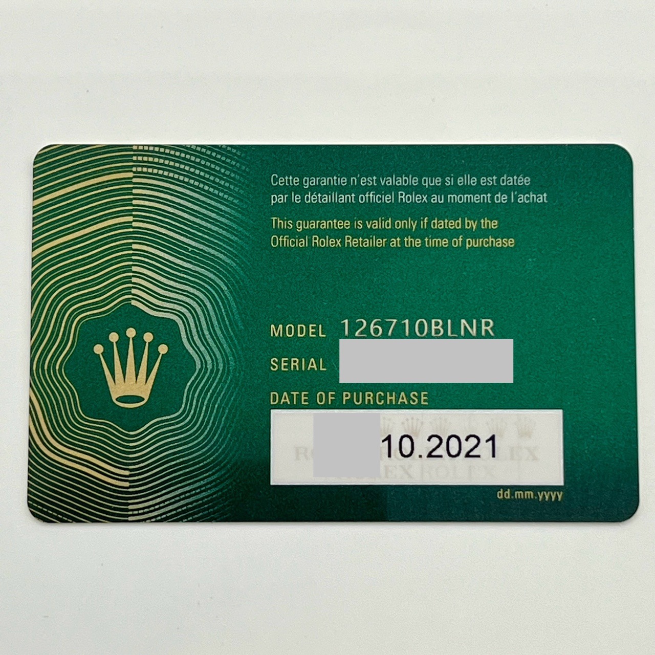 ��10/15�ޤ��ò��ۥ���å��� GMT�ޥ�����II 126710BLNR �����������֥쥹��å� �֥�å� �Хåȥޥ� 40mm