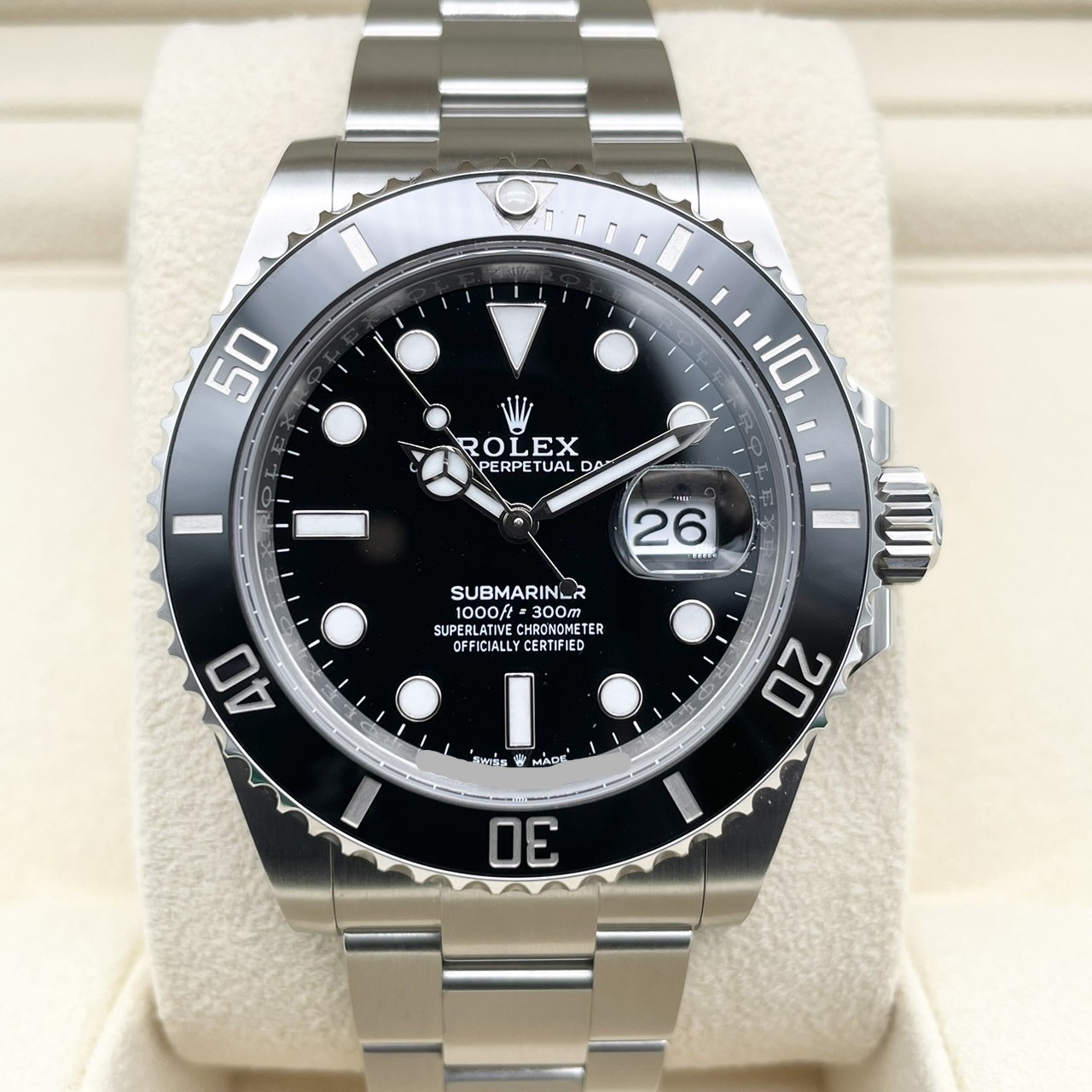 ����å��� ���֥ޥ꡼�ʥǥ��� 126610LN �֥�å� 41mm