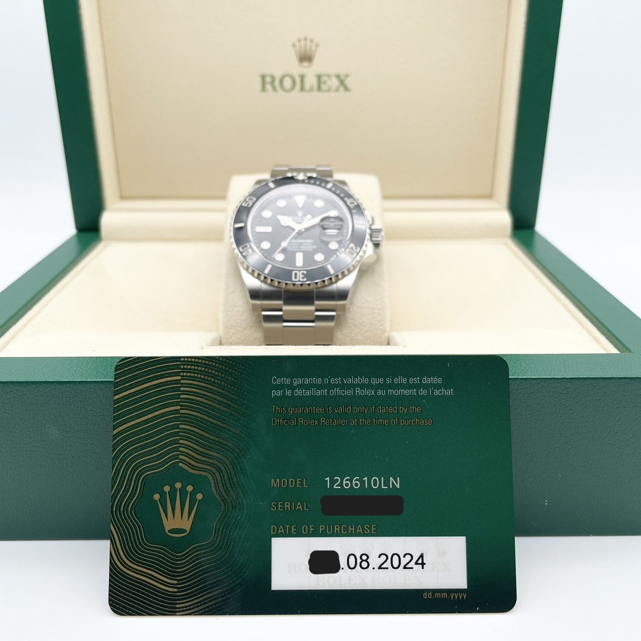 ����å��� ���֥ޥ꡼�ʥǥ��� 126610LN �֥�å� 41mm