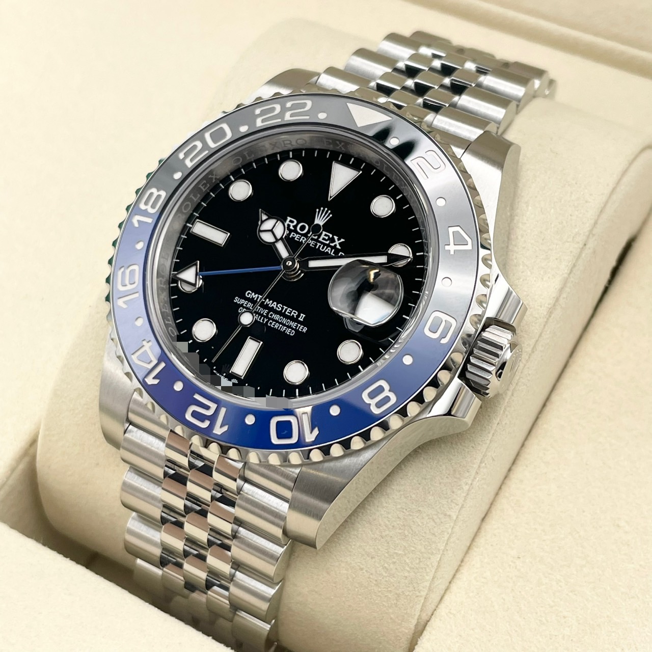 ��25ǯ9��ǿ�����顪�ۥ���å��� GMT�ޥ�����II 126710BLNR �Хåȥޥ� ����ӥ꡼�֥쥹 40mm