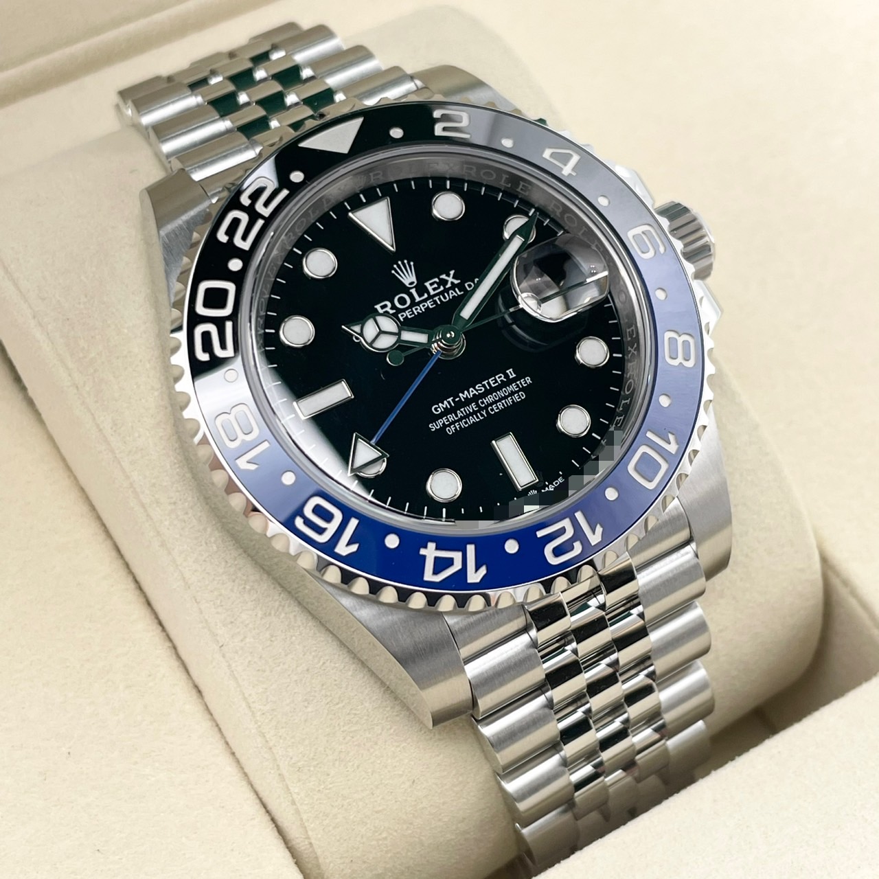 ��25ǯ9��ǿ�����顪�ۥ���å��� GMT�ޥ�����II 126710BLNR �Хåȥޥ� ����ӥ꡼�֥쥹 40mm