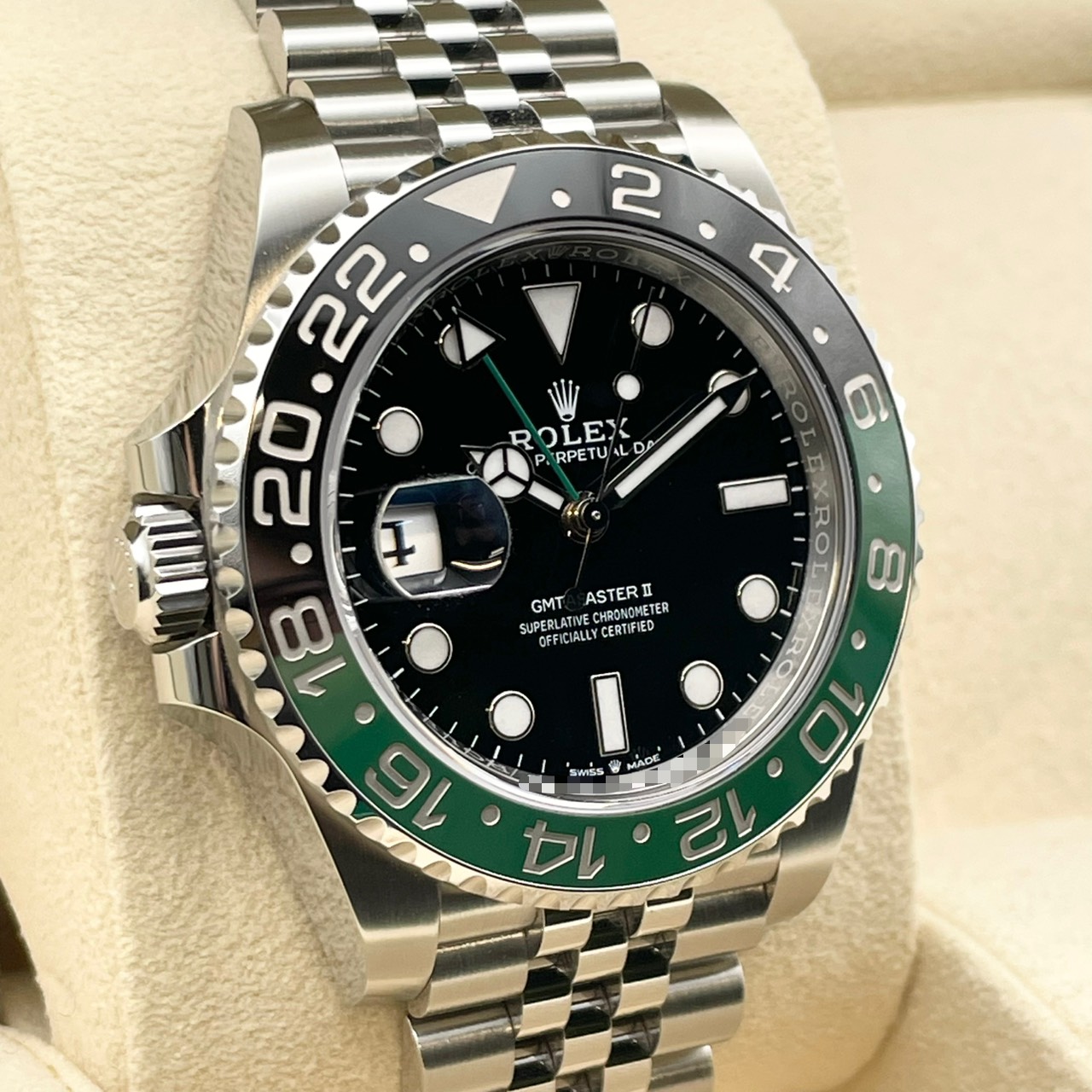 ����å��� GMT�ޥ�����II 126720VTNR �֥�å� ����ӥ꡼�֥쥹 40mm