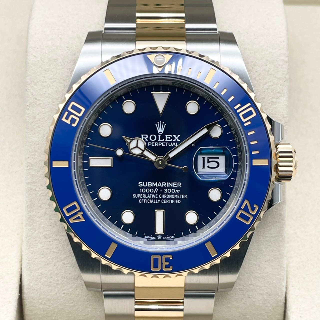 ���ݾڽ�����2026ǯ3��ۥ���å��� ���֥ޥ꡼�ʡ��ǥ��� 126613LB �������֥롼 41mm