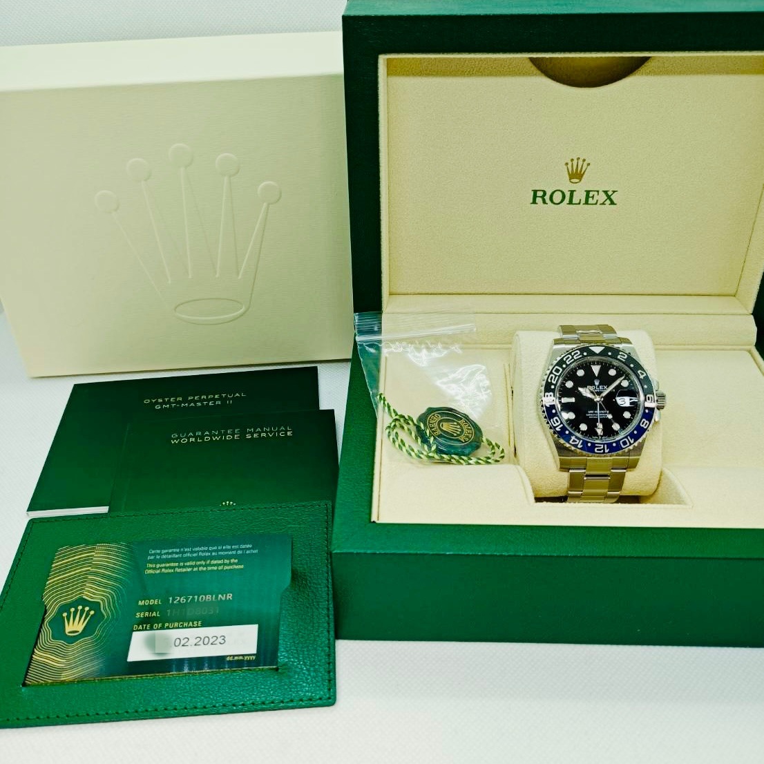 ����å��� GMT�ޥ�����II 126710BLNR �����������֥쥹��å� �֥�å� �Хåȥޥ�