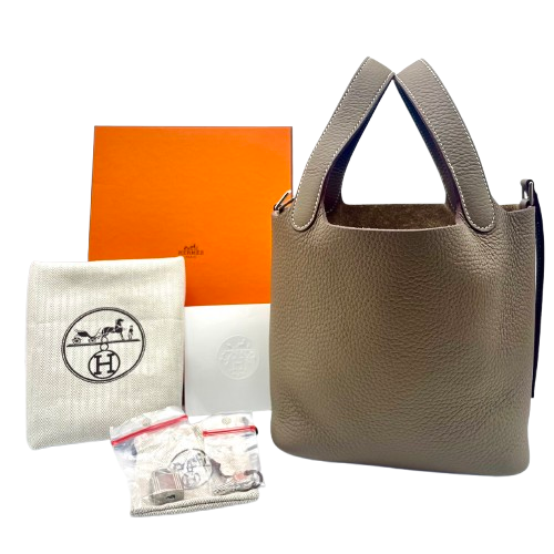 【超レア♡】HERMES ピコタンロック PM エトゥープ エトゥープ HERMES Picotin Lock(エルメス ピコタンロック