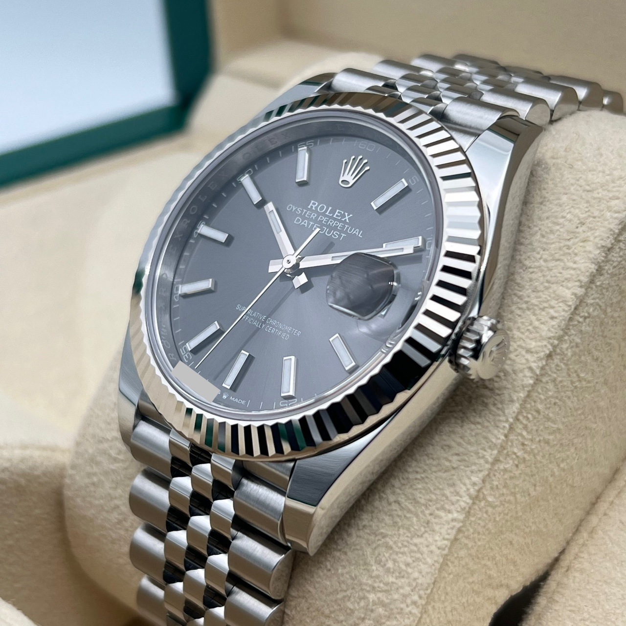 ڥꥹޥ12/25ޤǡۥå ǥȥ㥹 126334 졼 ӥ꡼֥쥹å 41mm