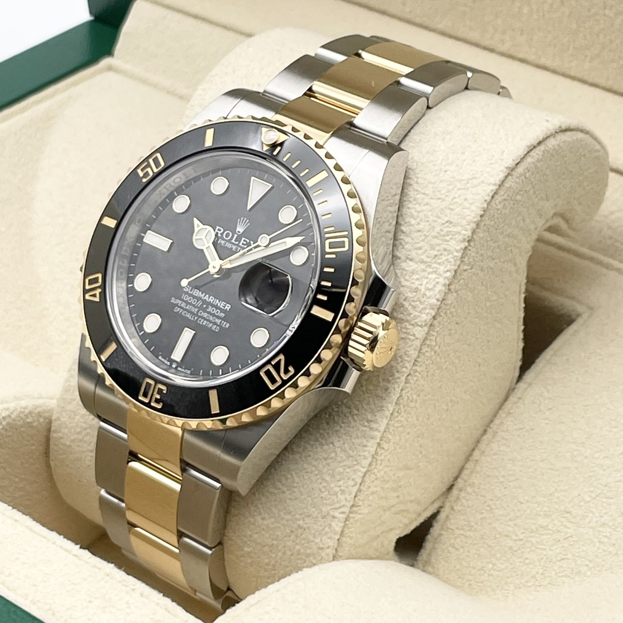 ����å��� ���֥ޥ꡼�ʥǥ��� 126613LN �֥�å� ���ƥ�쥹��������+��������������� 41mm